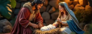 The birth of Jesus